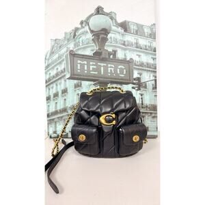 Coach CU076 Tabby Backpack With Pillow Quilting